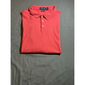 Polo Ralph Lauren Red Custom Slim Fit Polo Shirt Men’s XXL Short Sleeve